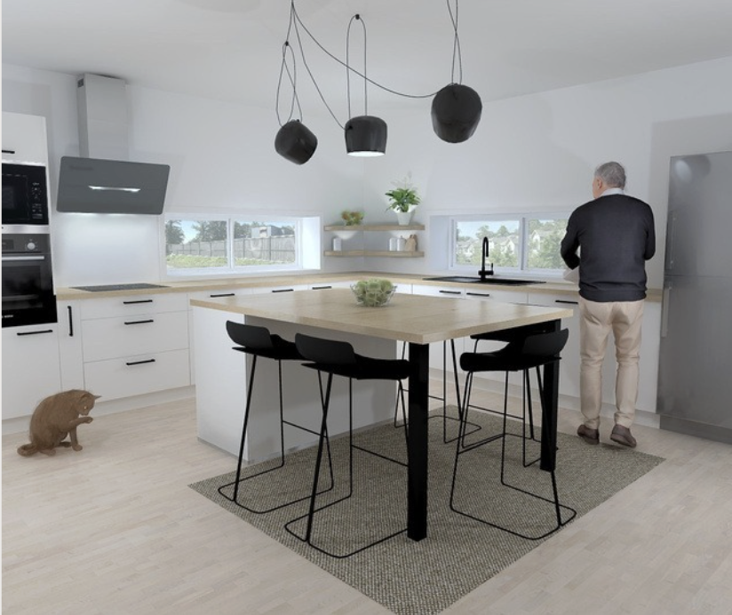 Stage design d'espace — cuisine 1